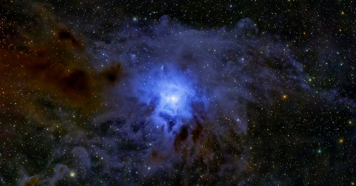 Captivating image of a glowing nebula amidst a canvas of stars, showcasing cosmic beauty.