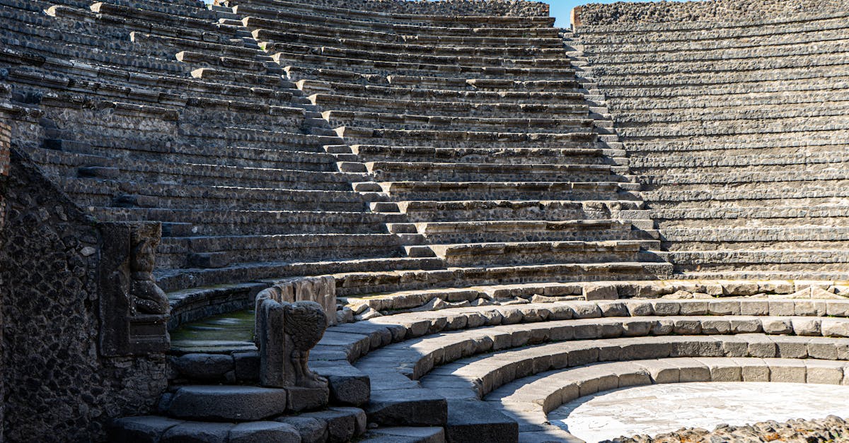 Explore the ancient Roman amphitheatre in Pompeii, offering a glimpse into history and architecture.